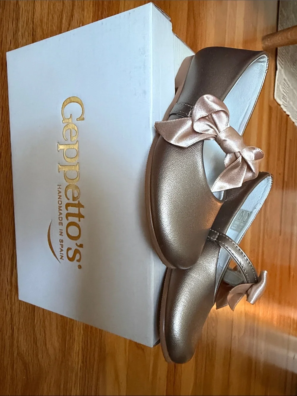 Geppetto's leather Mary Jane dress shoes